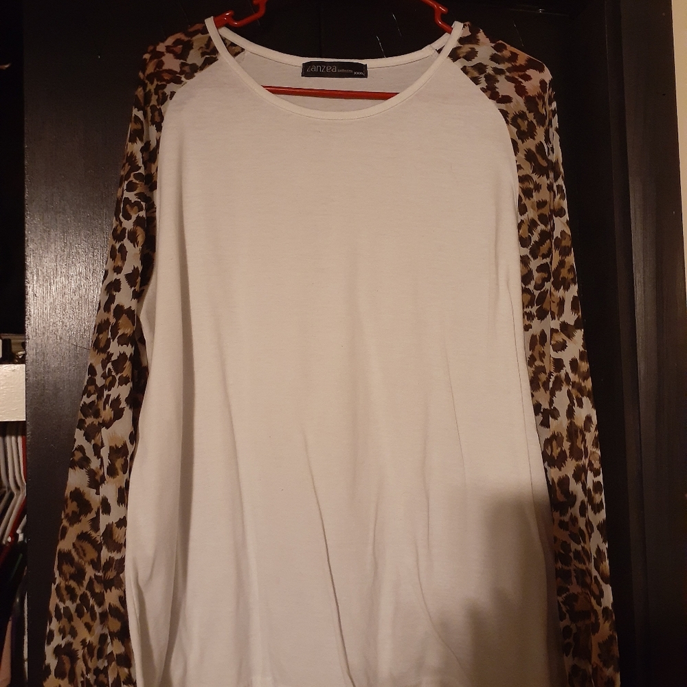Long sleeve cheetah shirt